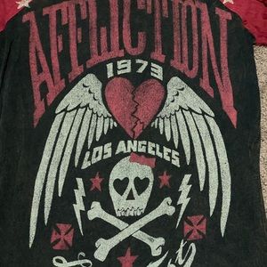 Affliction top sz XS